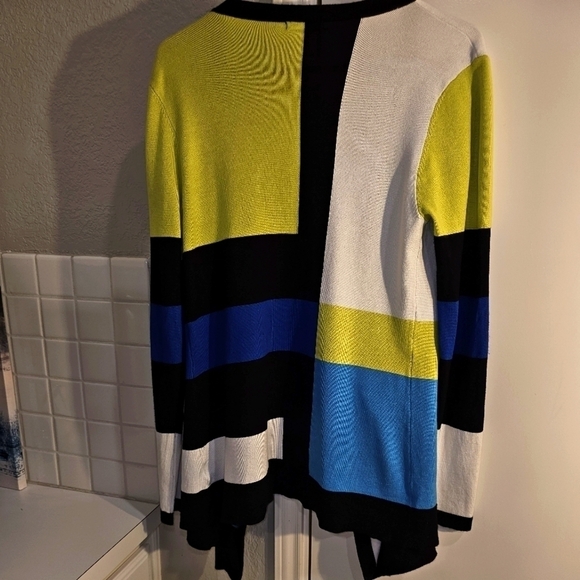 Premise colorblock open cardigan. Large in Great shape - Picture 5 of 11